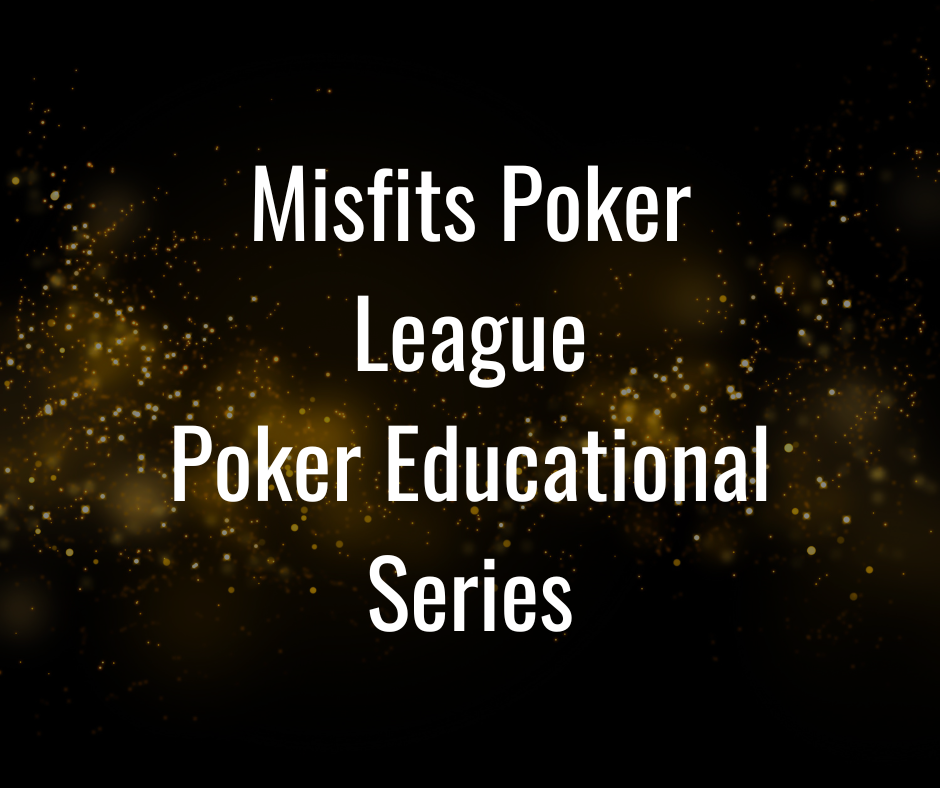 Misfits Poker League To Begin With The First Installment Of The MPL ...